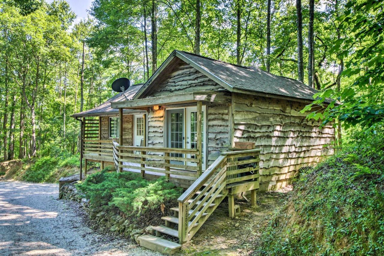 Cozy The Woodshop Cabin With Deck And Forest Views! Robbinsville Esterno foto